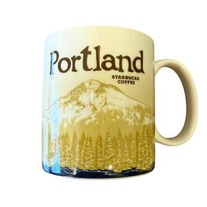 STARBUCKS Portland Global Icon Collector's Series 16 oz Coffee Tea Mug Cup